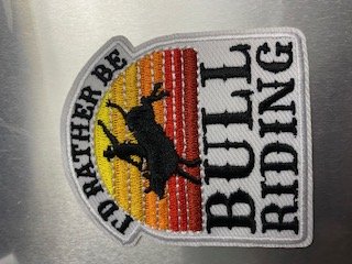 Iron On Cowboy Patches, Qty 8