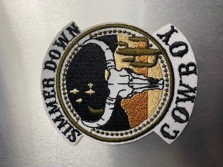 Iron On Cowboy Patches, Qty 8