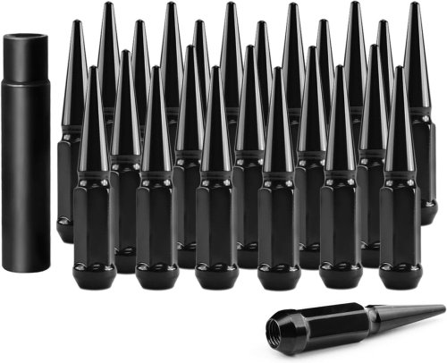 Set of 32  14mm x 1.5 Wheel Spike Lug Nuts
