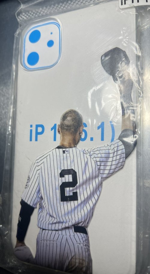 Baseball phone case compatible with iPhone 11
