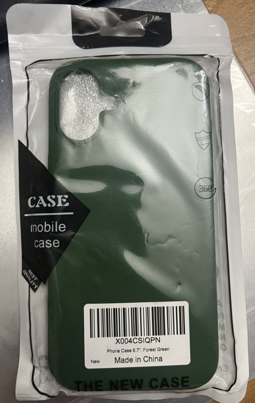 Green iPhone case for iPhone 16 Pro Max