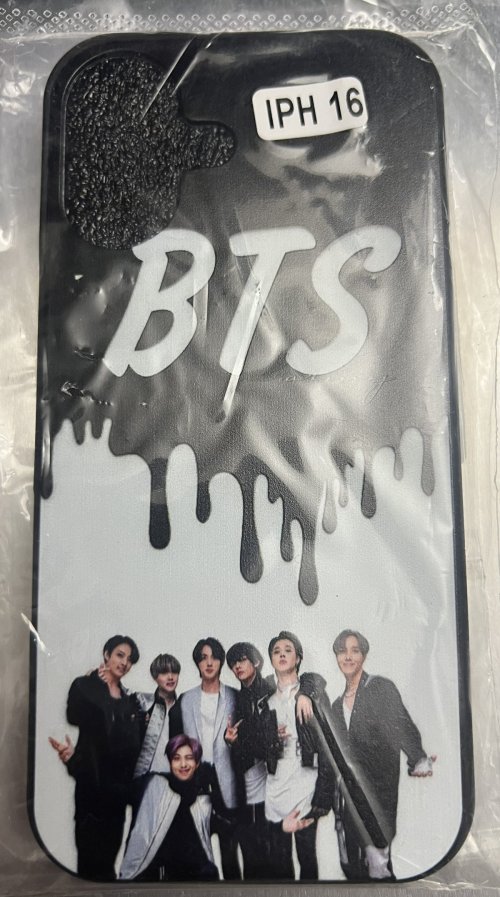 BTS B/W Drip phone case for iPhone 16