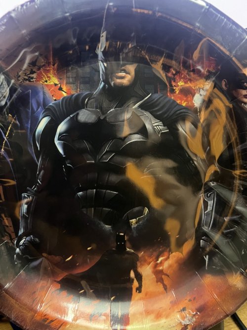 Batman Dessert Plates and Napkins, 400pcs