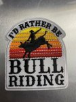 Iron On Cowboy Patches, Qty 8