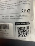 Sneaker Crease Protectors - 7 packs containing 2 pair, BLACK